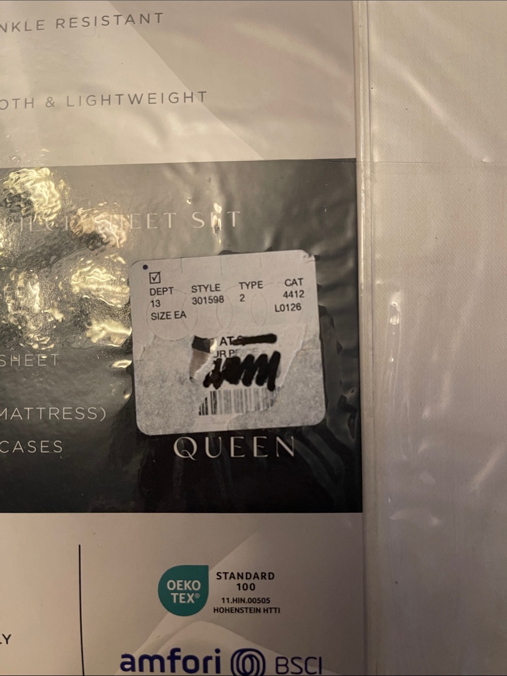 Soft Touch Collection Queen Sheet Set - White - Picture 7 of 7